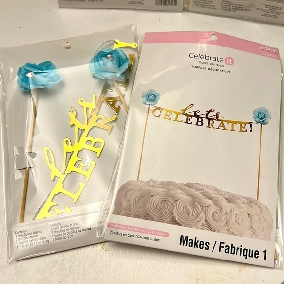 Cake and Cupcake Toppers from Celebrate it Birthday Wedding Baby Shower - Picture 3 of 5